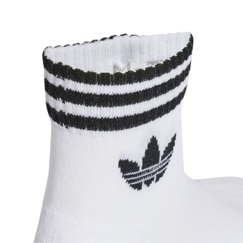 Skarpety unisex adidas 3-STRIPES 3-PACK białe JV7435