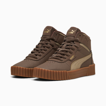 Buty zimowe damskie Puma CARINA 3.0 MID WTR brązowe 40264301