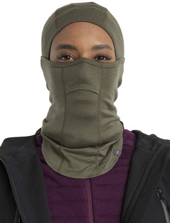 Kominiarka unisex Icebreaker OASIS zielona IB102739069