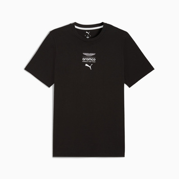Koszulka męska Puma AMF1 LOGO czarna 63445101