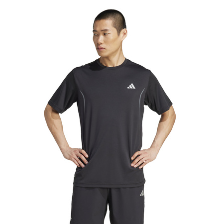 Koszulka treningowa męska adidas TECH czarna JZ8488