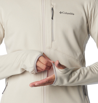 Bluza męska Columbia PARK VIEW FLEECE FZ beżowa 1952222279