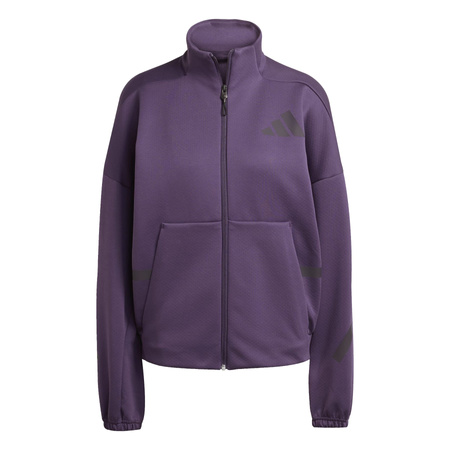 Bluza damska adidas Z.N.E. fioletowa JW7780