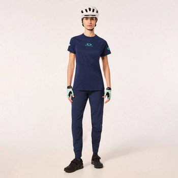 Koszulka rowerowa damska Oakley FREE RIDE JERSEY granatowa FOA500568-6LE