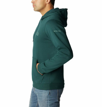 Bluza z kapturem męska Columbia CSC BASIC LOGO II zielona 1681664414