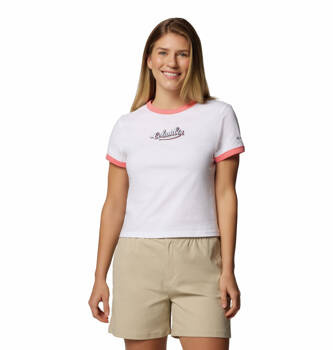 Koszulka damska Columbia ROLLING BEND biała 2120001100