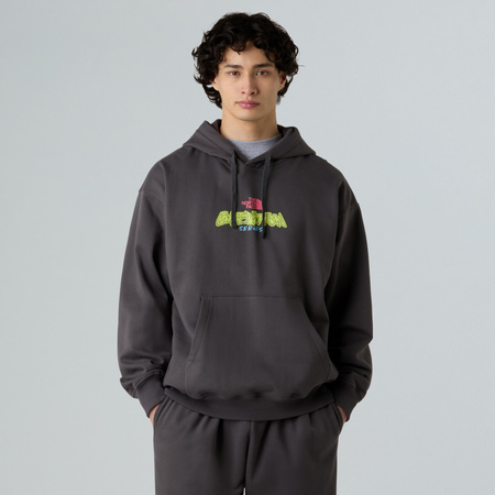 Bluza z kapturem unisex The North Face EXPEDITION CELEBRATION OVERSIZED szara NF0A8E3FRHI