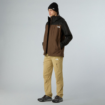 Kurtka wodoodporna męska The North Face QUEST TRICLIMATE brązowa NF0A3YFH1OI