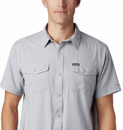 Koszula męska Columbia UTILIZER II SOLID szara 1577762039