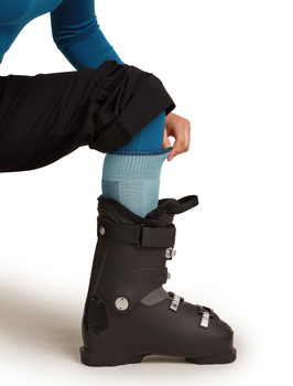 Skarpety narciarskie damskie Icebreaker SKI+ MEDIUM OTC niebieskie IB0A573U0HE