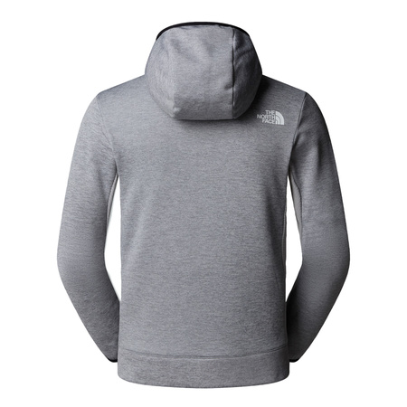 Polar z kapturem męski The North Face MOUNTAIN ATHLETICS FLEECE FZ szary NF0A8DY7EB9