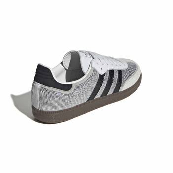 Buty sportowe damskie adidas SAMBA OG srebrne IH9055