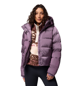 Kurtka puchowa damska Columbia AMAZE PUFF fioletowa 2133714609