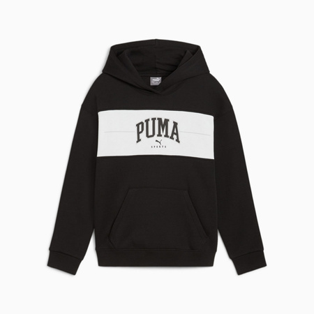 Bluza z kapturem dziewczęca Puma SQUAD FL czarna 68178001