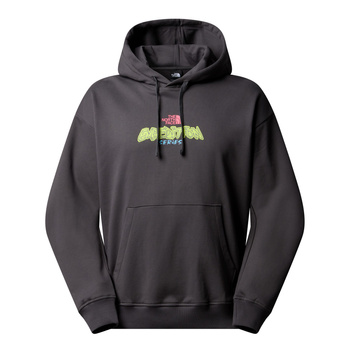 Bluza z kapturem unisex The North Face EXPEDITION CELEBRATION OVERSIZED szara NF0A8E3FRHI