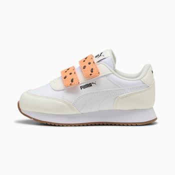 Buty sportowe dziecięce Puma ADAPTOR MATCH V PS białe 40149603