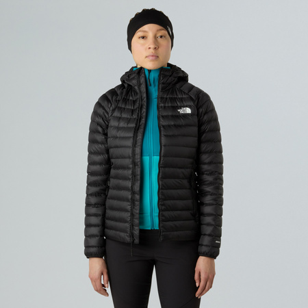 Kurtka puchowa z kapturem damska The North Face BETTAFORCA LT DOWN czarna NF0A8E0JKX7