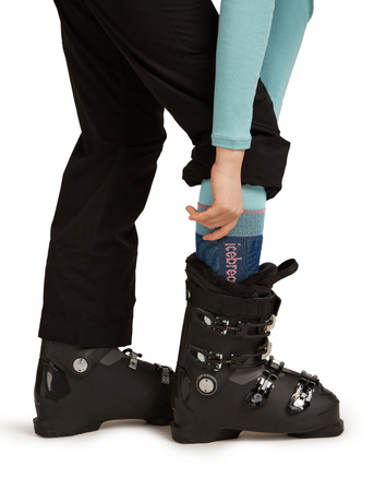 Skarpety narciarskie damskie Icebreaker SKI+ LIGHT OTC niebieskie IB0A573M0HJ