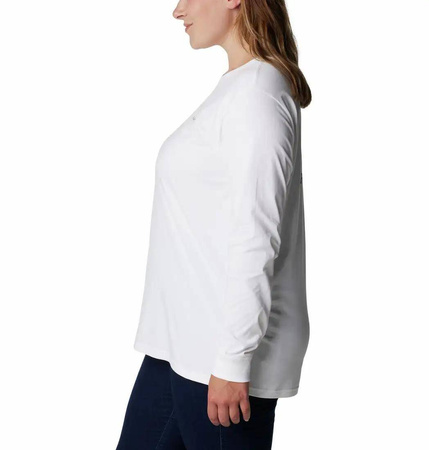Longsleeve damski Columbia NORTH CASCADES biały 2013495110