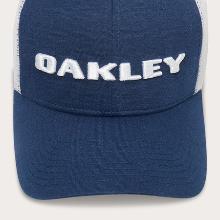 Czapka z daszkiem unisex Oakley HEATHER NEW ERA granatowa FOS901764-6GA