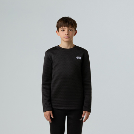 Komplet termiczny dziecięcy The North Face DOTKNIT THERMAL czarny NF0A88VCJK3