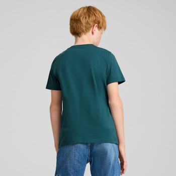 Koszulka chłopięca Puma SQUAD BIG GRAPHIC zielona 68277222
