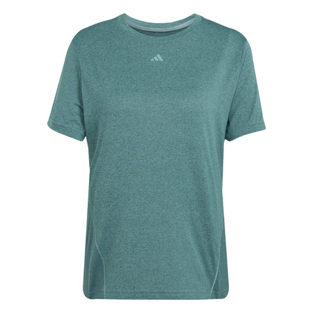 Koszulka treningowa damska adidas D4T turkusowa JX4774