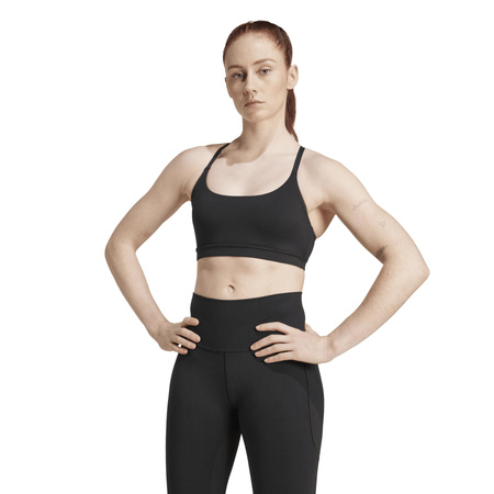 Stanik sportowy damski adidas ALL ME czarny JL5480