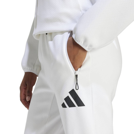 Spodnie dresowe damskie adidas Z.N.E. białe JE7843