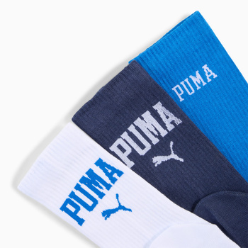 Skarpety unisex Puma LOGO CREW 3-PACK wielokolorowe 93863205