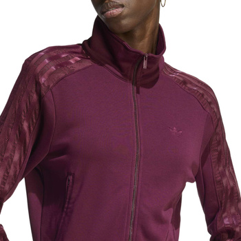 Bluza dresowa damska adidas FIREBIRD bordowa KC6451