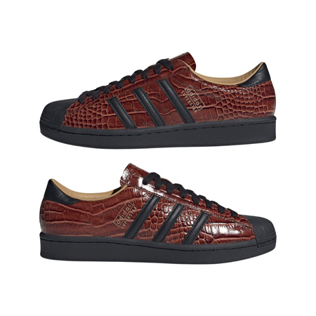 Buty sportowe męskie adidas SUPERSTAR VINTAGE brązowe JQ3258