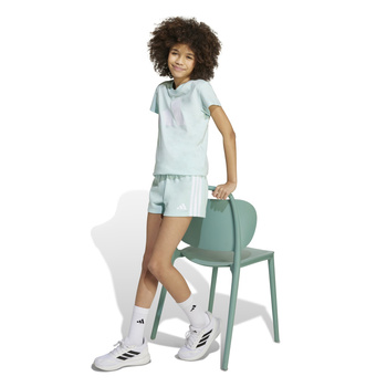 Spodenki dziewczęce adidas ESSENTIALS niebieskie KB7301