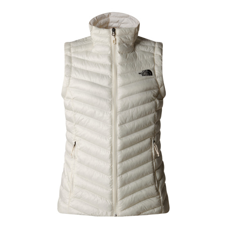 Bezrękawnik puchowy damski The North Face HUILA beżowy NF0A85AIQLI
