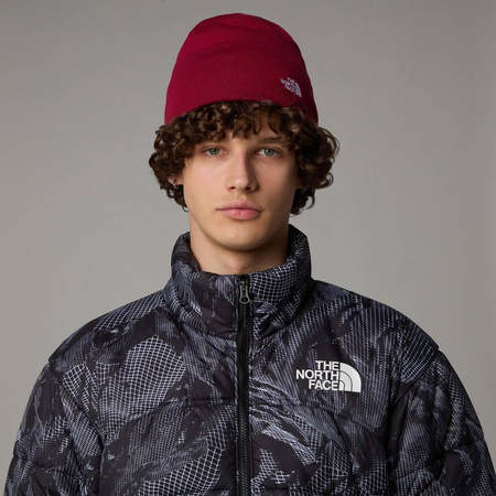 Czapka zimowa unisex The North Face NORM bordowa NF0A5FW11IX