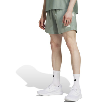 Spodenki do biegania męskie adidas OWN THE RUN zielone JC9826