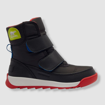 Buty zimowe dziecięce Sorel WHITNEY II STRAP czarne 1930352093