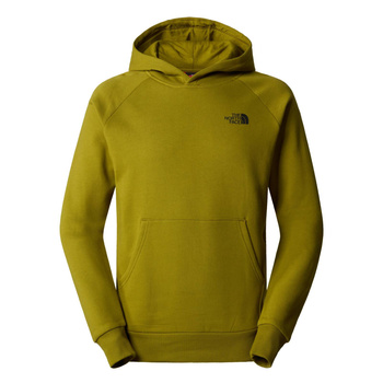 Bluza z kapturem męska The North Face RAGLAN REDBOX zielona NF0A2ZWUI0N