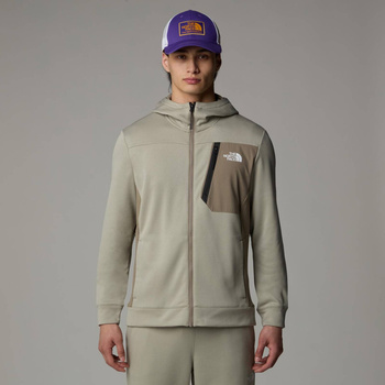 Polar z kapturem męski The North Face MOUNTAIN ATHLETICS beżowy NF0A893Q5II