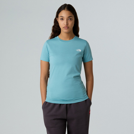 Koszulka damska The North Face SIMPLE DOME niebieska NF0A87NHBOA