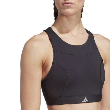 Stanik sportowy damski adidas RUNNING czarny HS7258