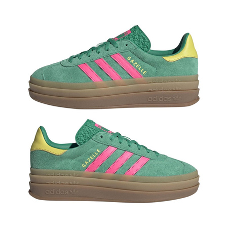 Buty sportowe damskie adidas GAZELLE BOLD zielone JH9668