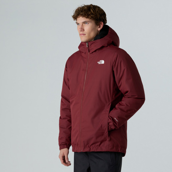 Kurtka wodoodporna męska The North Face QUEST INSULATED bordowa NF00C30225Q