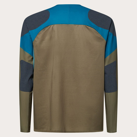 Longsleeve rowerowy męski Oakley SEEKER EDGE brązowy FOA406792-95X