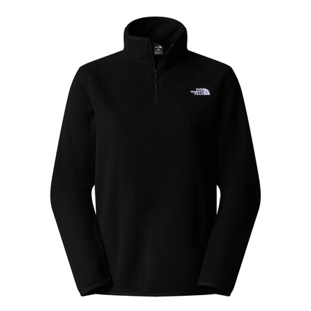 Polar damski The North Face GLACIER FLEECE 1/4 ZIP czarny NF0A8D2JJK3