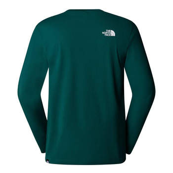 Longsleeve męski The North Face SIMPLE DOME zielony NF0A87QN6GI