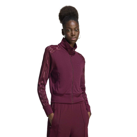 Bluza dresowa damska adidas FIREBIRD bordowa KC6451