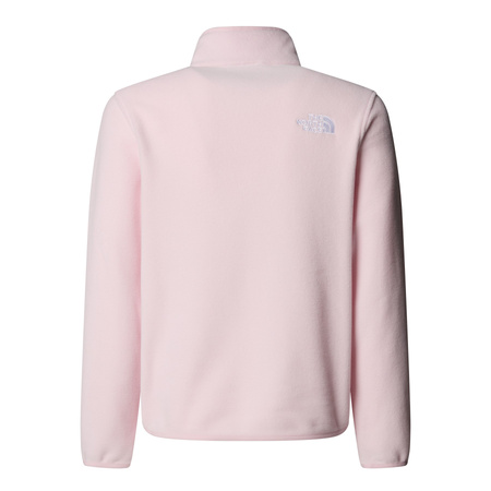 Polar dziecięcy The North Face GLACIER 1/4 ZIP różowy NF0A8CVGBP6