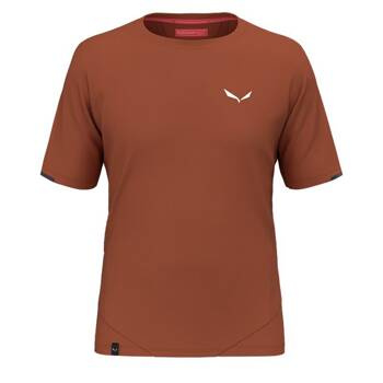 Koszulka męska Salewa PEDROC DRY brązowa 00-0000028583_7240