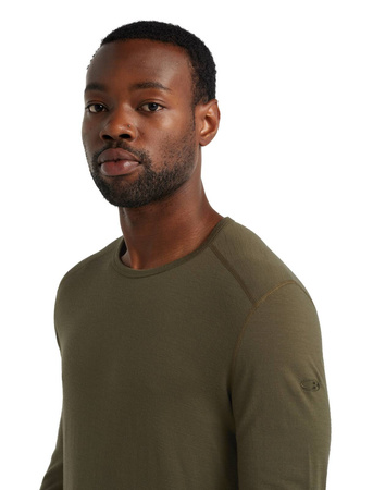 Longsleeve termiczny męski Icebreaker 200 OASIS zielony IB104365069